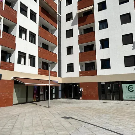 El Laurel Center-terrace-parking Апартаменты Пуэрто-де-ла-Крус